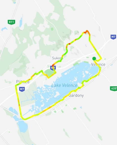 Bővített Velencei-tókör térkép